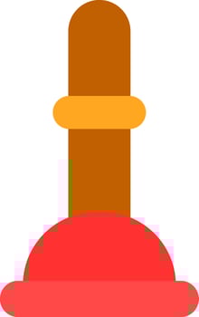 Plunger  Vector Icon Design