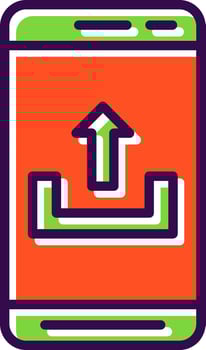 Upload  Vector Icon Design