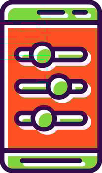 Sound Control  Vector Icon Design