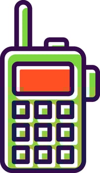 Walkie Talkie  Vector Icon Design
