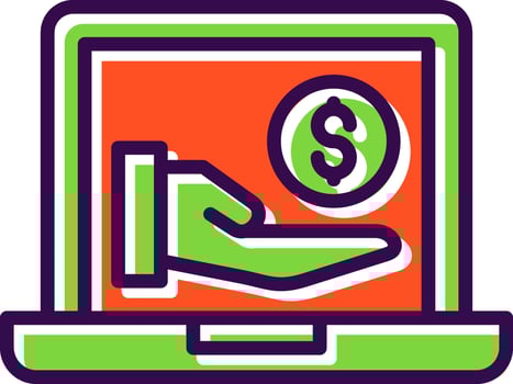 Cost Vector Icon Design