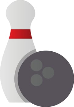 Bowling  Vector Icon Design