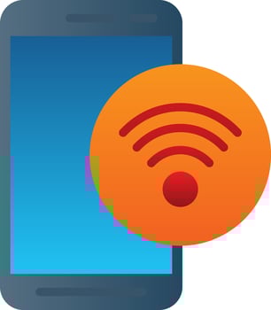 Wifi  Vector Icon Design