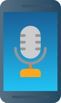 Microphone  Vector Icon Design