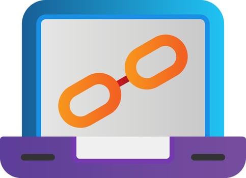 Link  Vector Icon Design