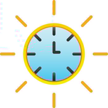 Time  Vector Icon Design