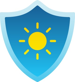 Sun Protection  Vector Icon Design