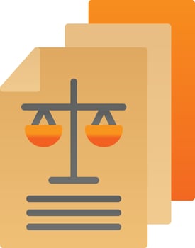 Legal Document  Vector Icon Design