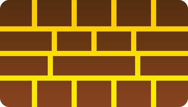 Brickwall  Vector Icon Design