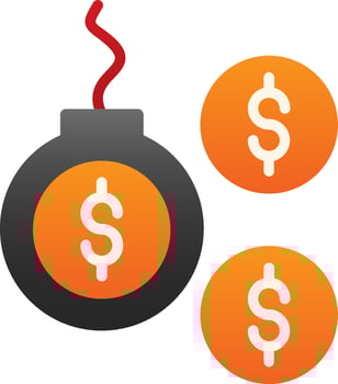 Bankruptcy Vector Icon Design