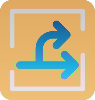 Bidirectional Vector Icon Design