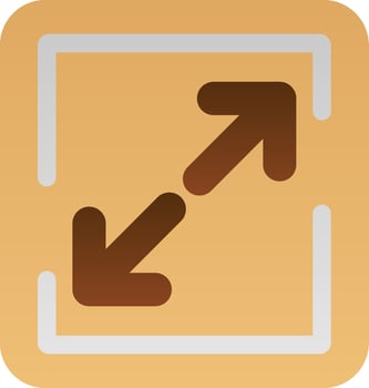 Maximize Vector Icon Design