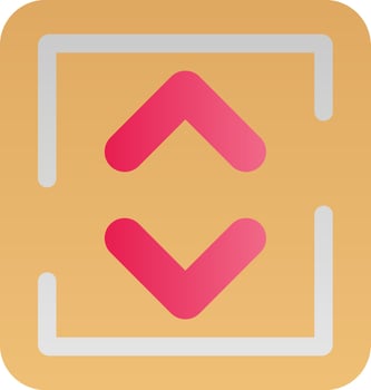 Up And Down Arrow Vector Icon Design