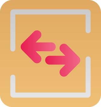 Left And Right Vector Icon Design