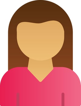 Female Vector Icon Design