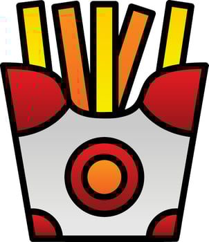 Chips Vector Icon Design