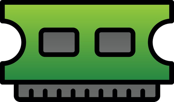 Ram  Vector Icon Design