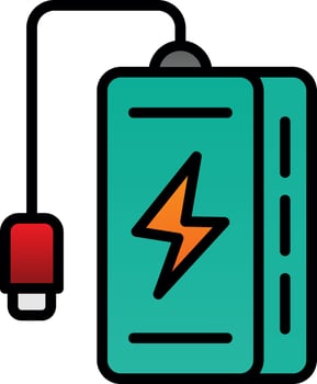 Power Bank  Vector Icon Design