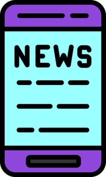 News  Vector Icon Design
