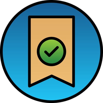 Saved  Vector Icon Design