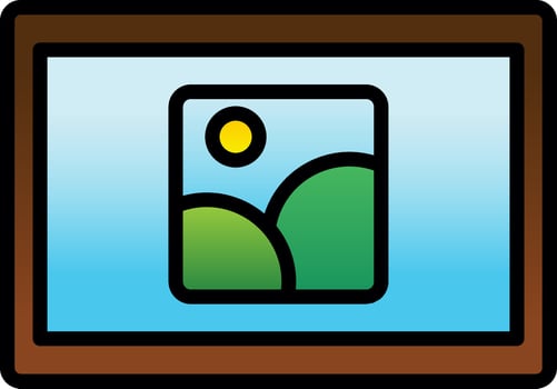 Gallery  Vector Icon Design