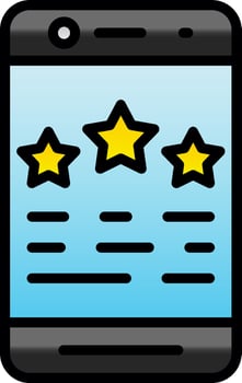 Rating  Vector Icon Design