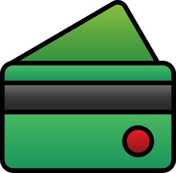 Credit Vector Icon Design