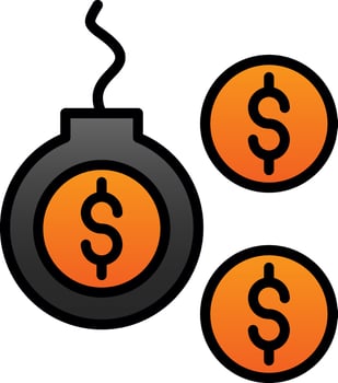 Bankruptcy Vector Icon Design