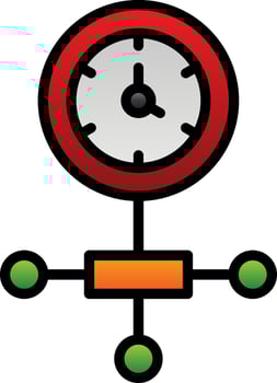 Time Vector Icon Design
