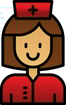 Nurses Vector Icon Design