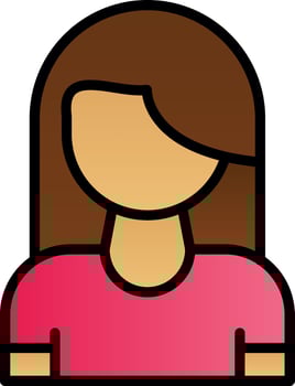 Woman Vector Icon Design