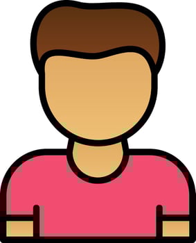 Boy Vector Icon Design