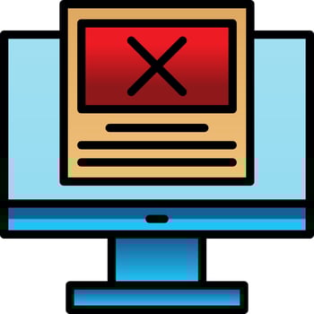 Fake news Vector Icon Design