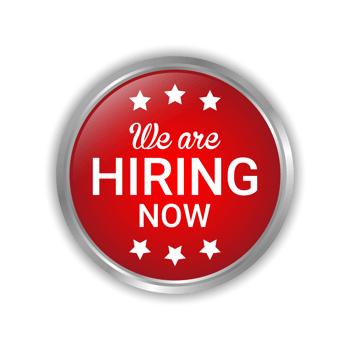 We Are Hiring Now Label, Badge, Rubber Stamp, Hiring Now Emblem, Glossy 3D Realistic Badge png