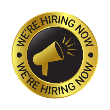 We Are Hiring Now Label, Badge, Rubber Stamp, Hiring Now Emblem, Glossy 3D Realistic Badge png