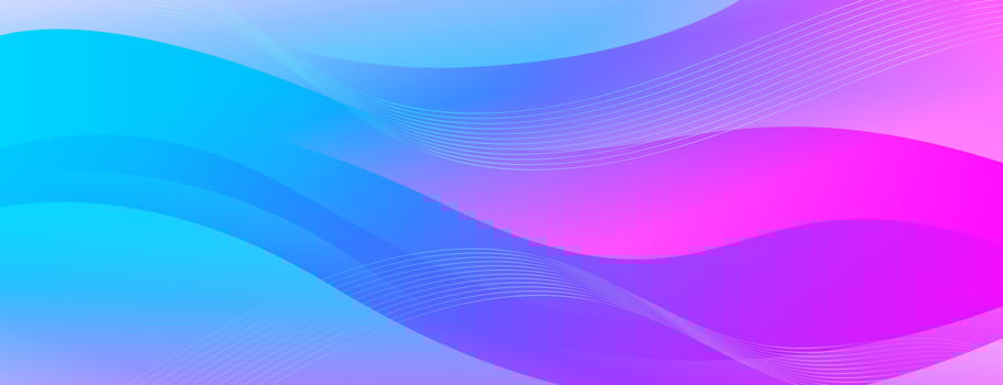 Abstract Gradient purple blue liquid Wave Background vector