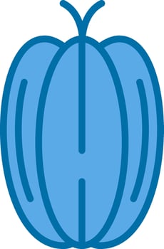 Carambola Vector Icon Design