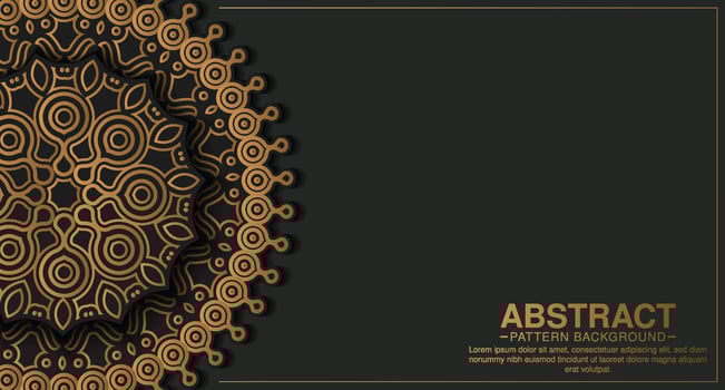 Luxury ornamental mandala background with arabic islamic east pattern style premium vector