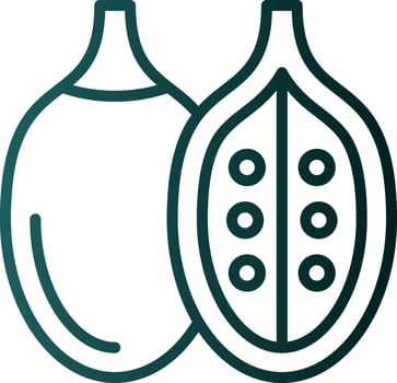 Tamarillo Vector Icon Design