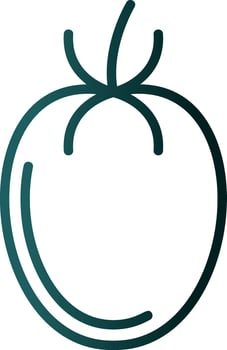 Tomato Vector Icon Design
