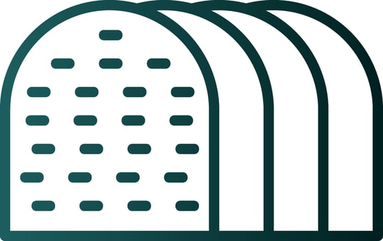 Toast Vector Icon Design