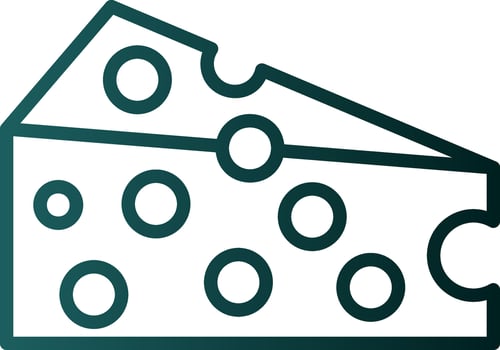 Cheese Vector Icon Design