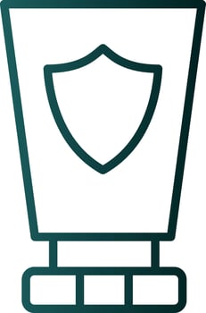 Sunblock  Vector Icon Design