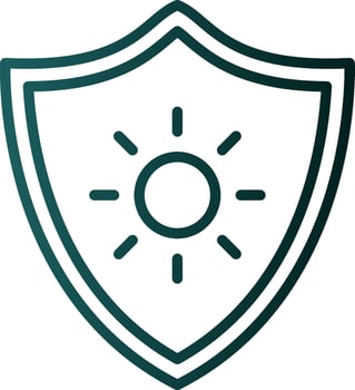 Sun Protection  Vector Icon Design