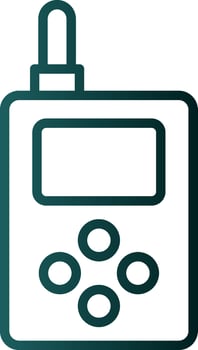 Walkie Talkie  Vector Icon Design