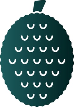 Durian Vector Icon Design