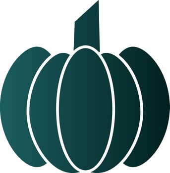 Pumpkin Vector Icon Design