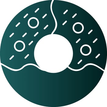 Doughnut Vector Icon Design