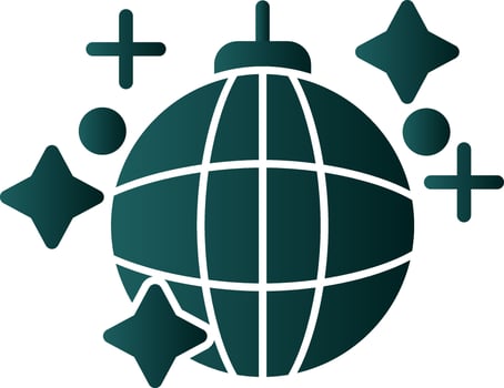 Disco Ball  Vector Icon Design