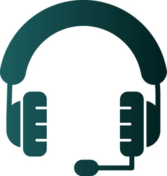 Headset  Vector Icon Design